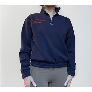 Forever 21 Women's 1/4 Zip Pullover Small Supreme Motion